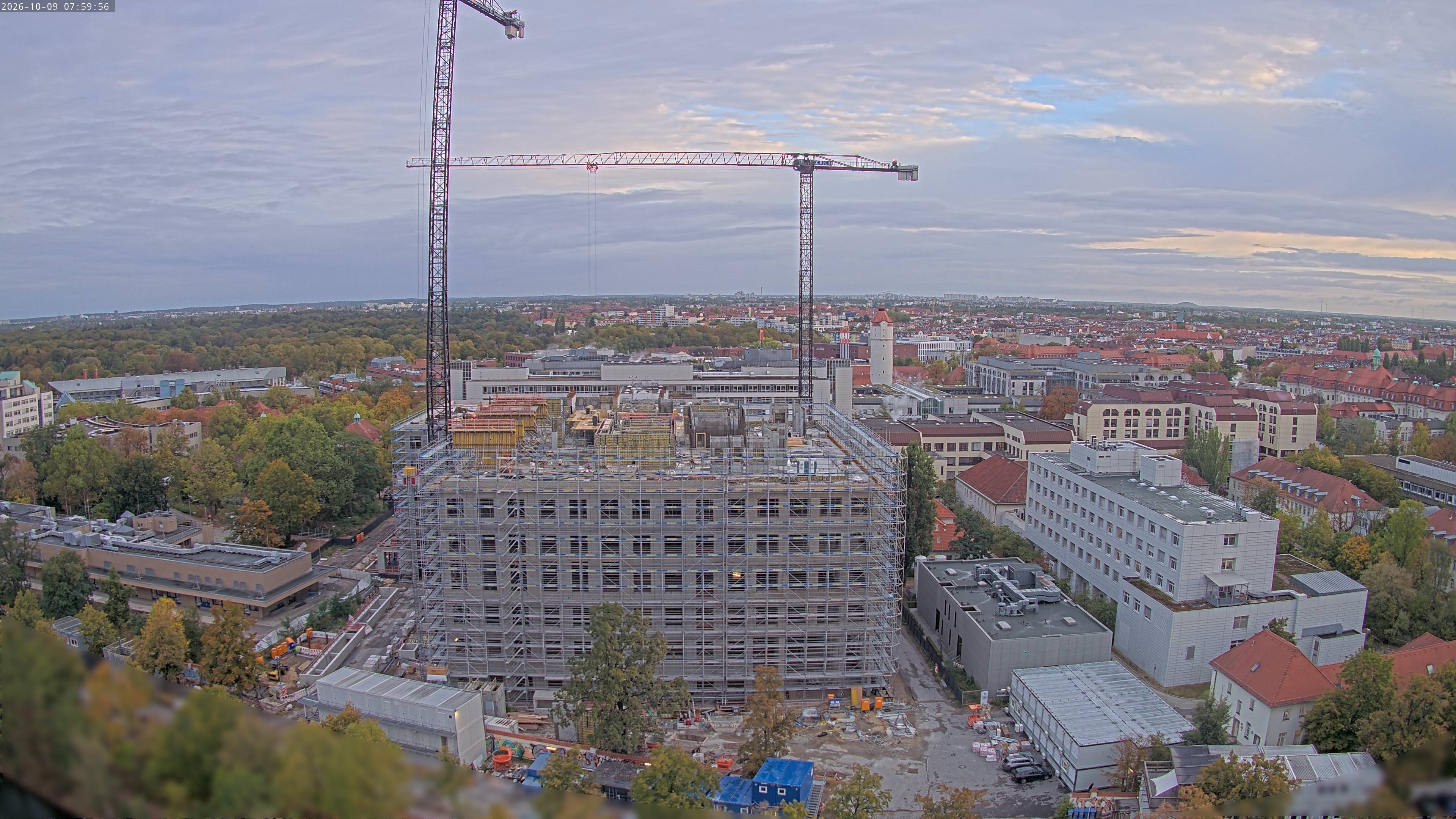 Webcam aktuell – Baustelle DHZC